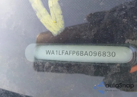 2011 Audi Q5 2.0T Premium из США, поврежденный, VIN WA1LFAFP6BA096830